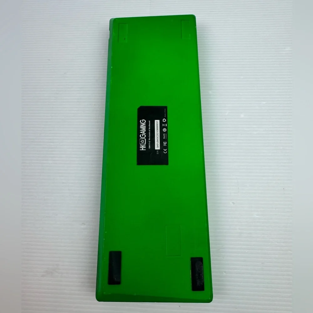 HK Gaming GH61v2 Mechanical Keyboard Green READ FLAWS